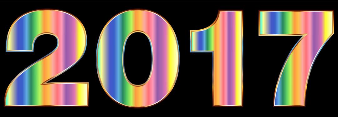 Psychedelic 2017 Typography png transparent