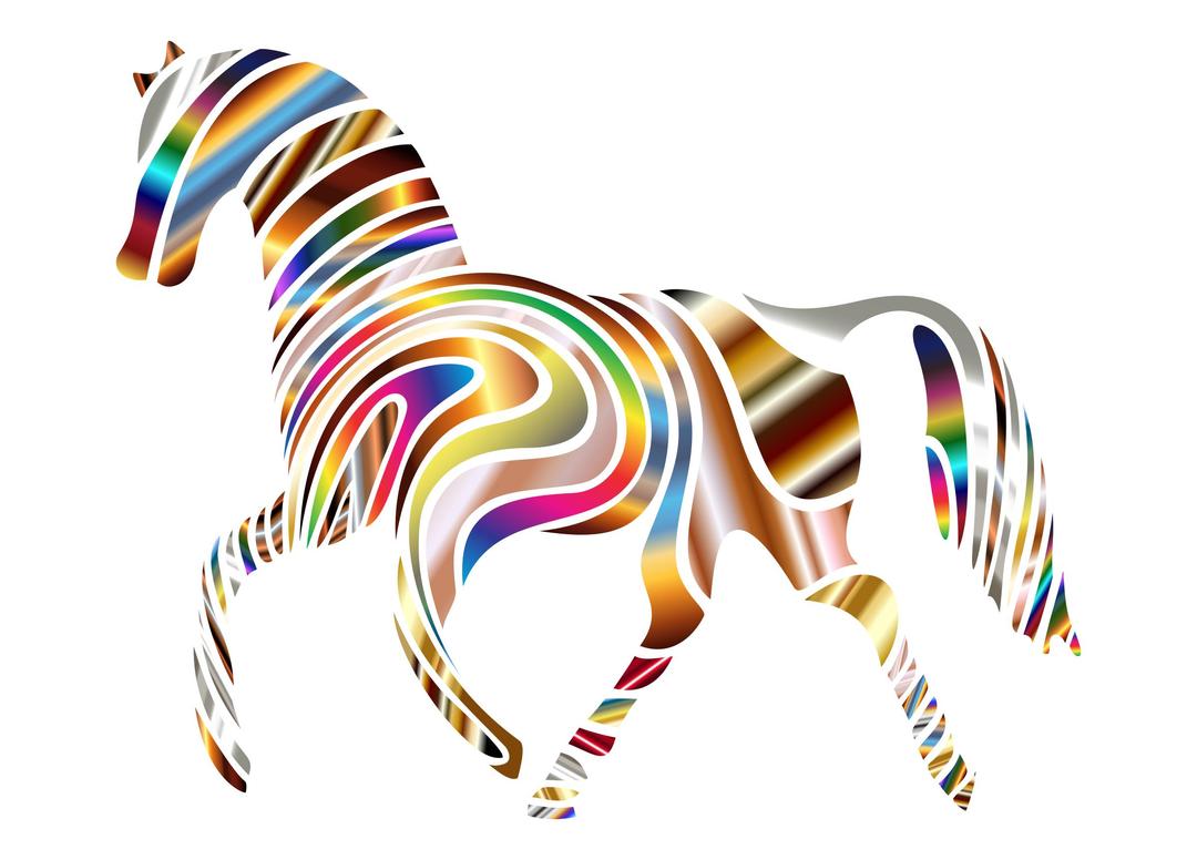 Psychedelic Horse png transparent