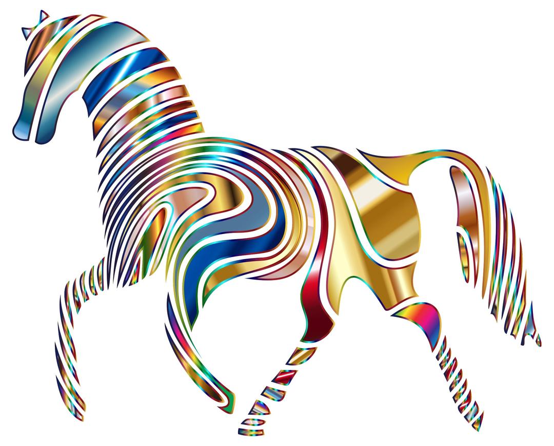 Psychedelic Horse 2 png transparent