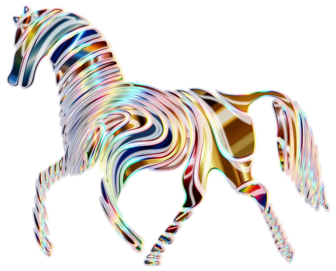 Psychedelic Horse 5 png transparent