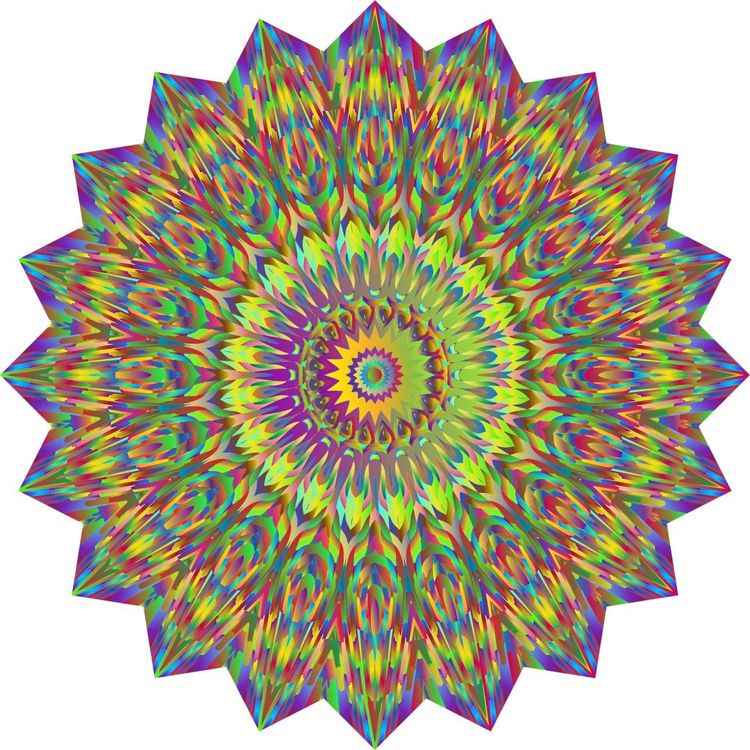 Psychedelic Sun png transparent