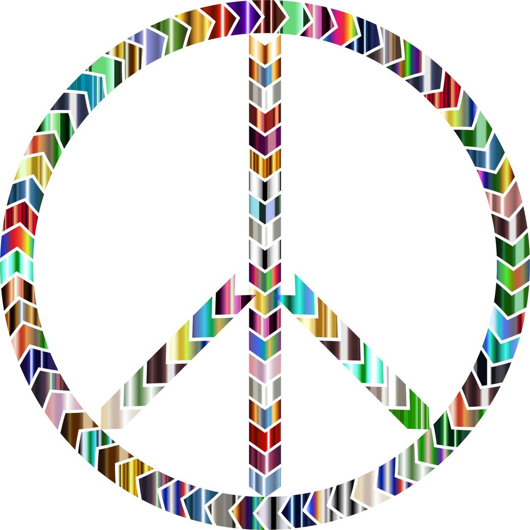 Psychedelic Tire Treads Peace Sign png transparent