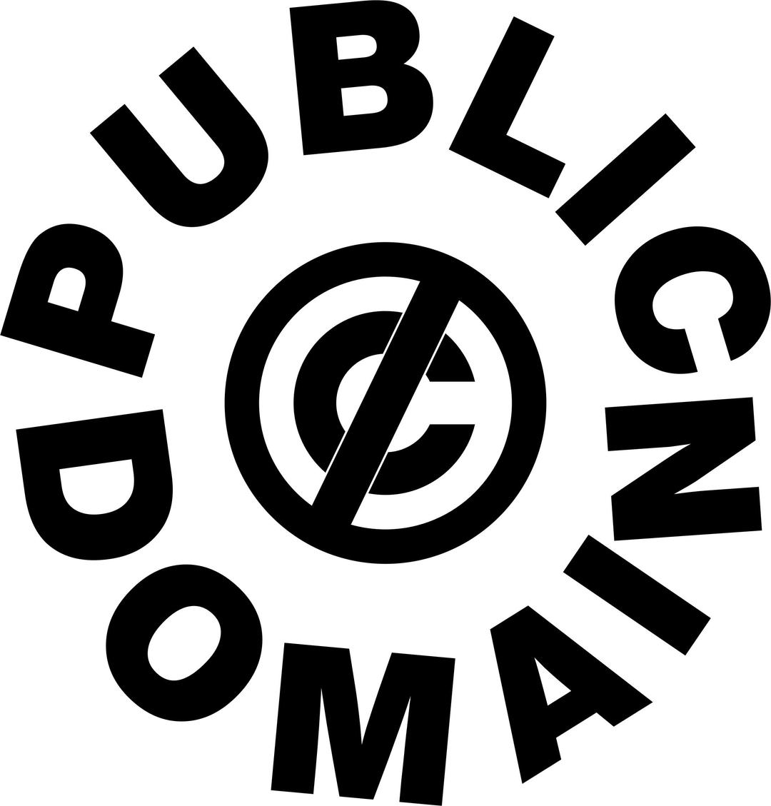 Public Domain Typography 2 png transparent