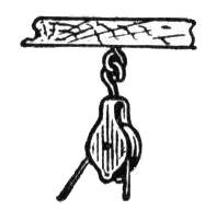 Pulley Hanging From A Wooden Beam png transparent