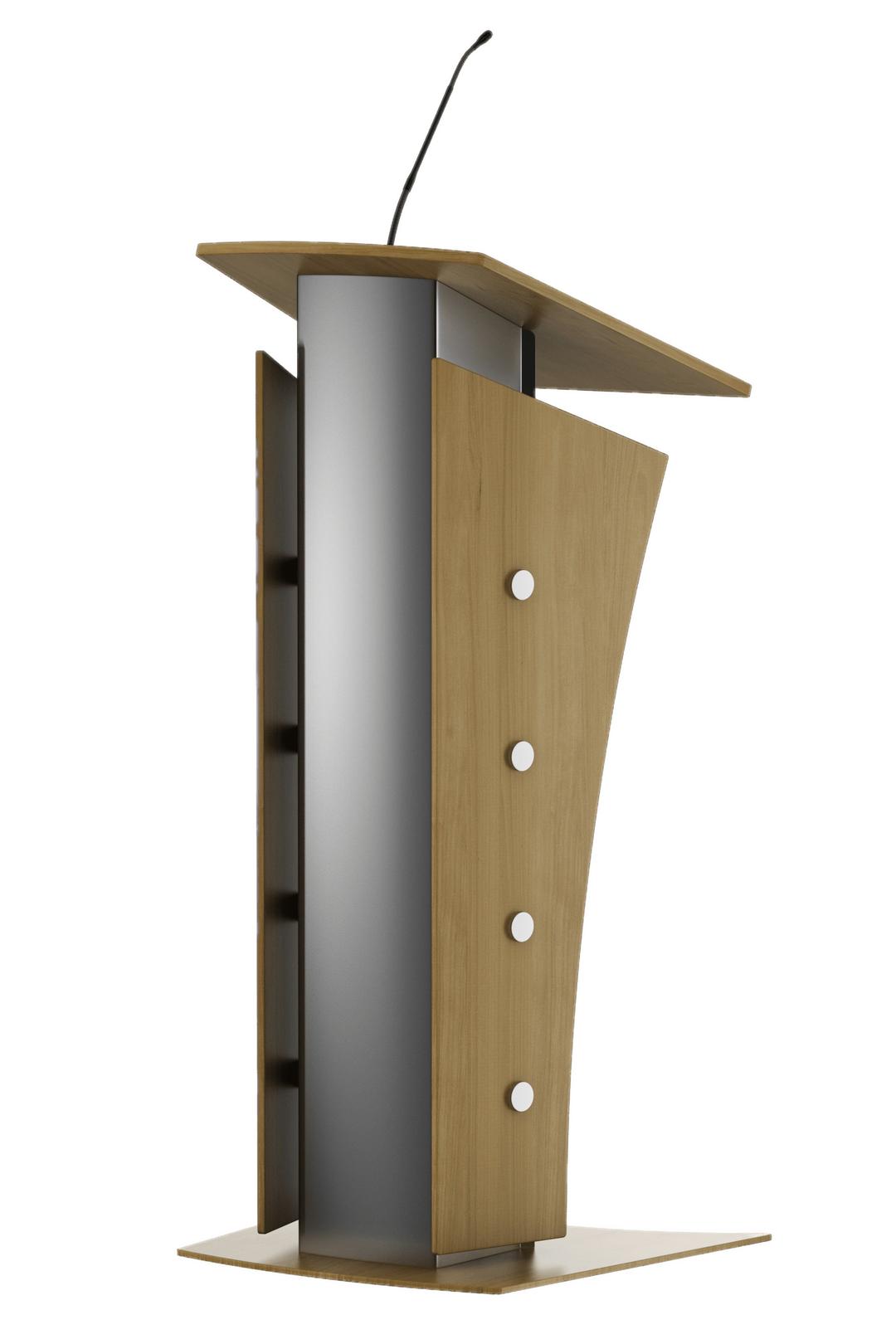 Pulpit With Wooden Side Panels png transparent