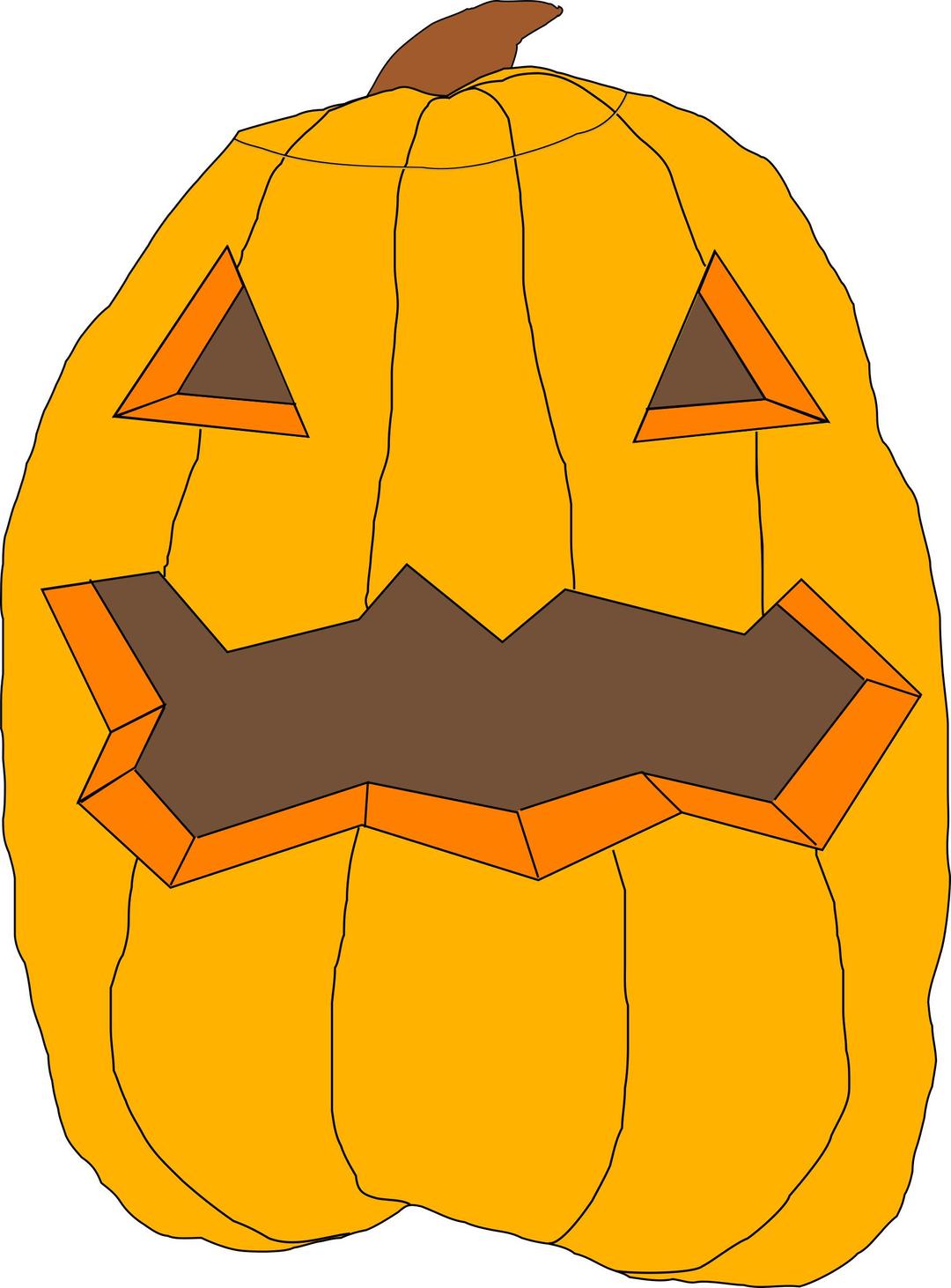 pumpkin head png transparent