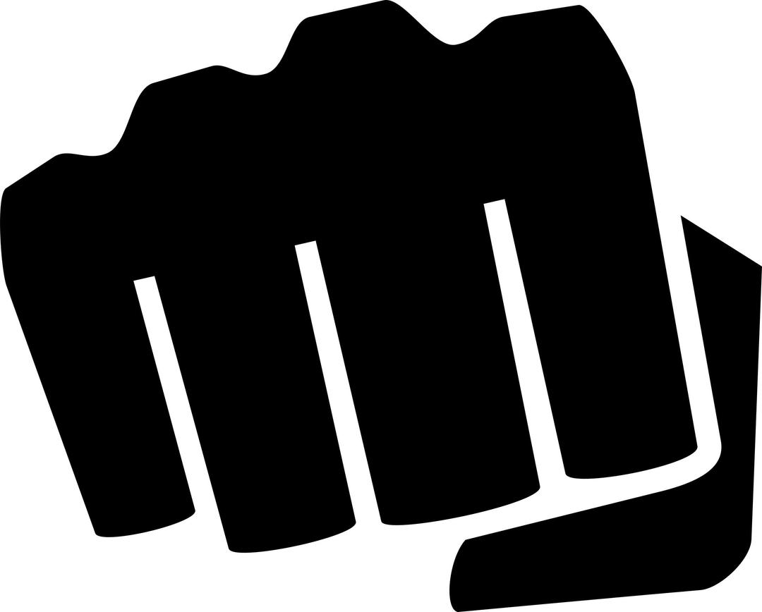 Punching Fist png transparent
