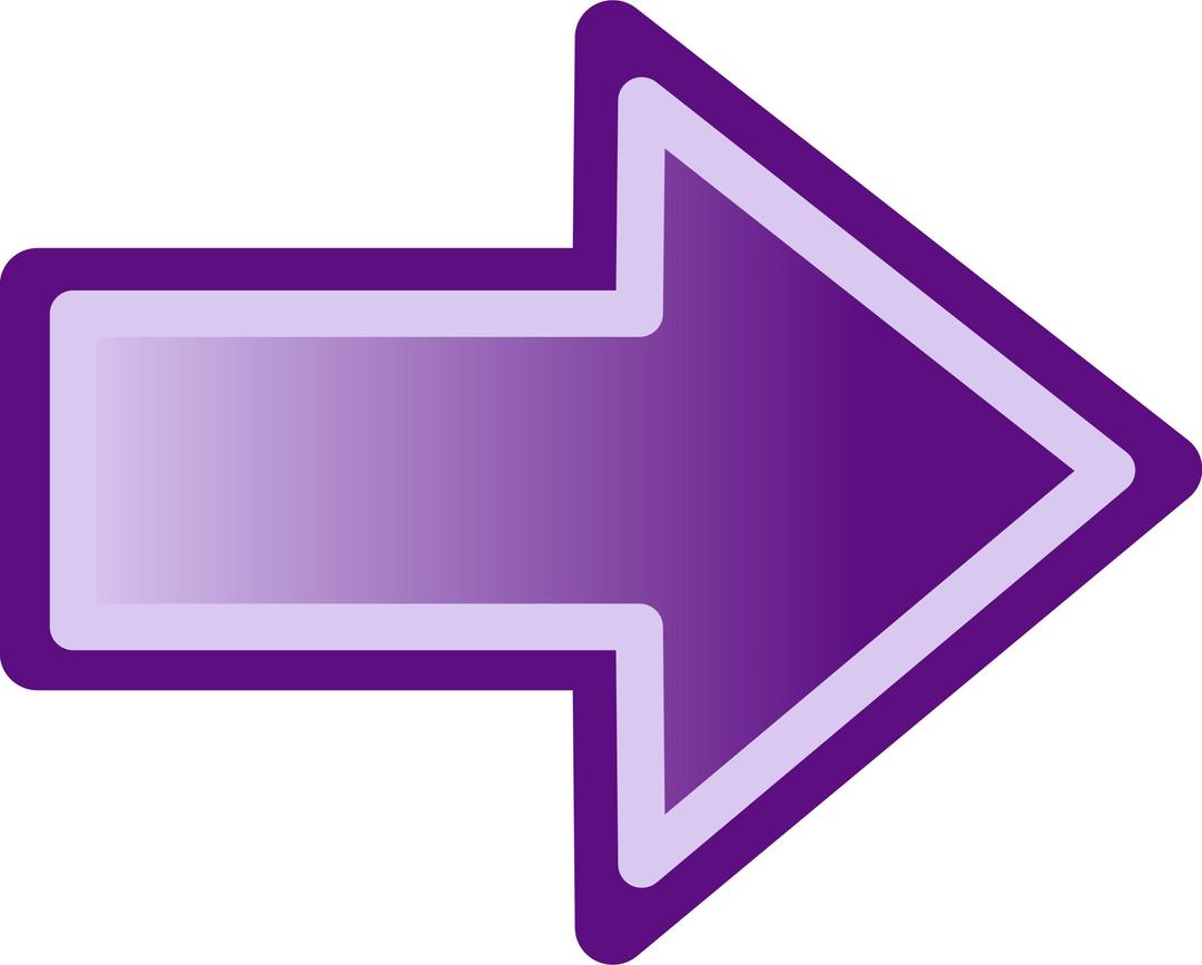 Purple arrow shape png transparent