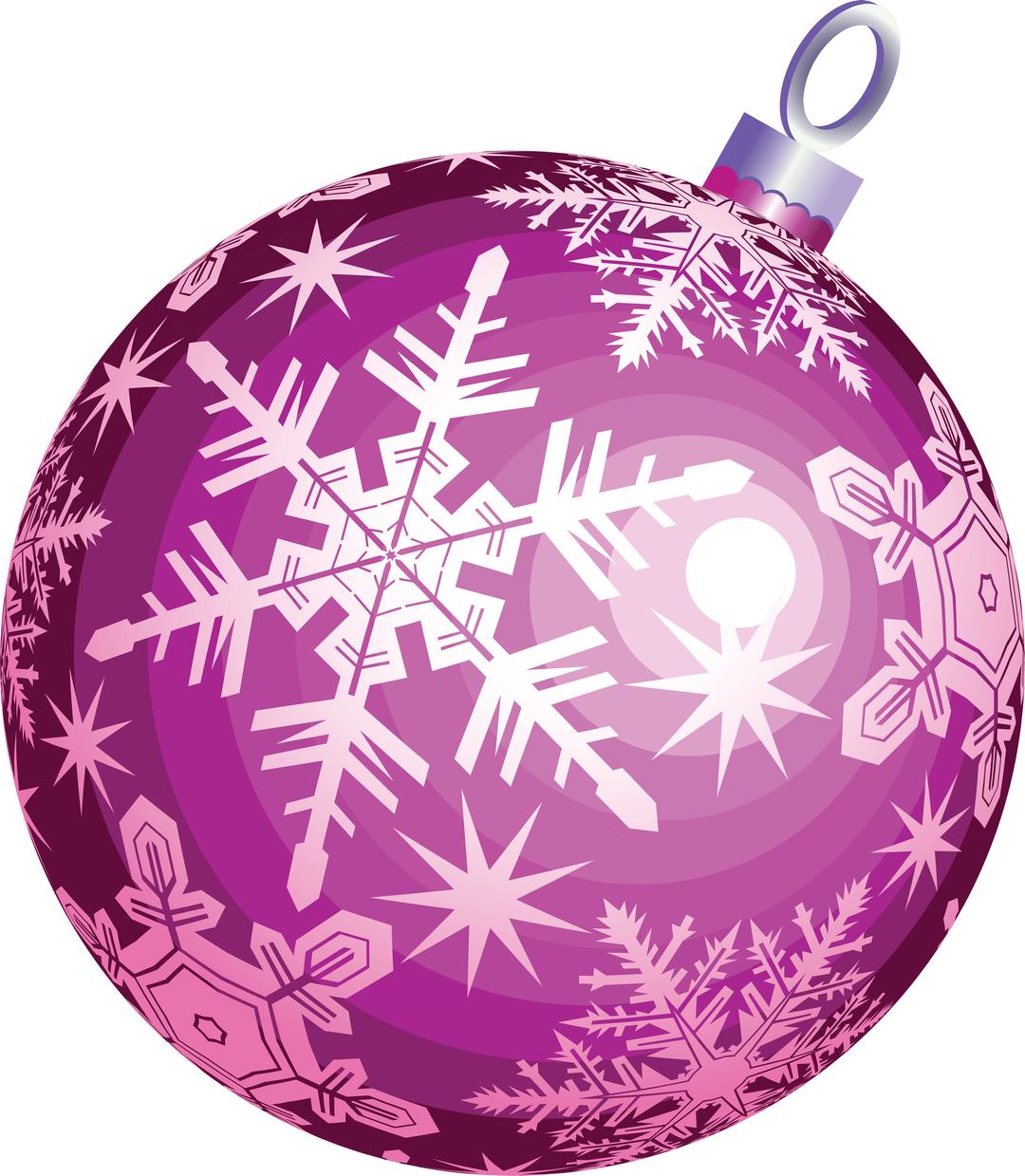 Purple Ball Christmas png transparent