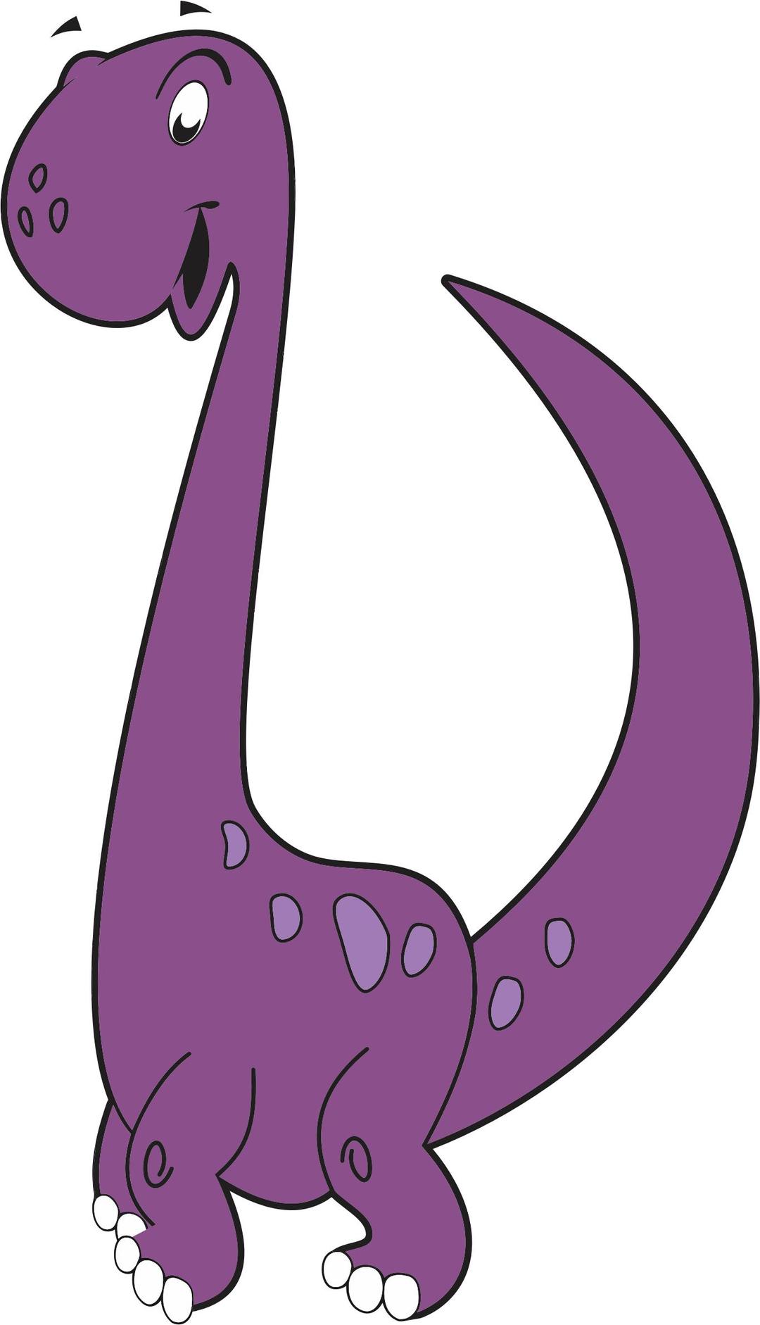 Purple Dinosaur png transparent