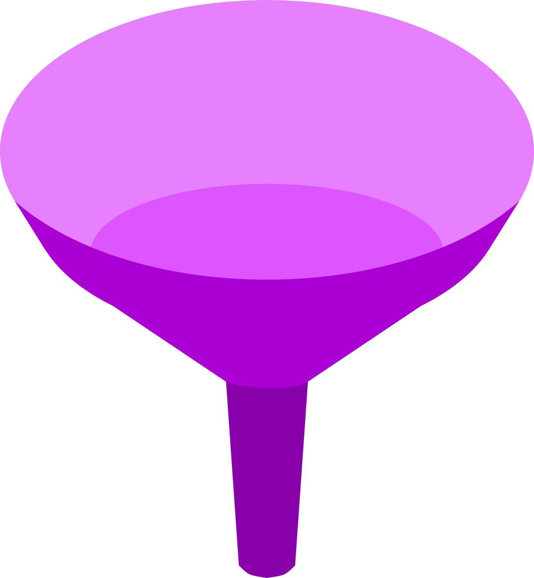 Purple Funnel png transparent
