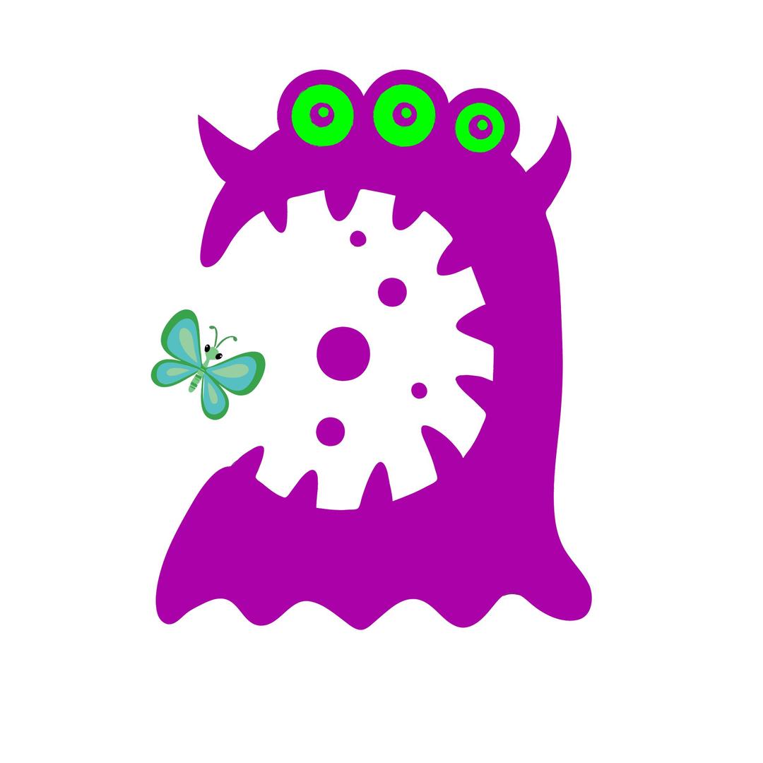 Purple People Eater png transparent