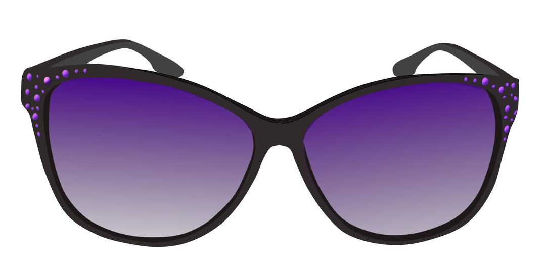 Purple sunglasses png transparent