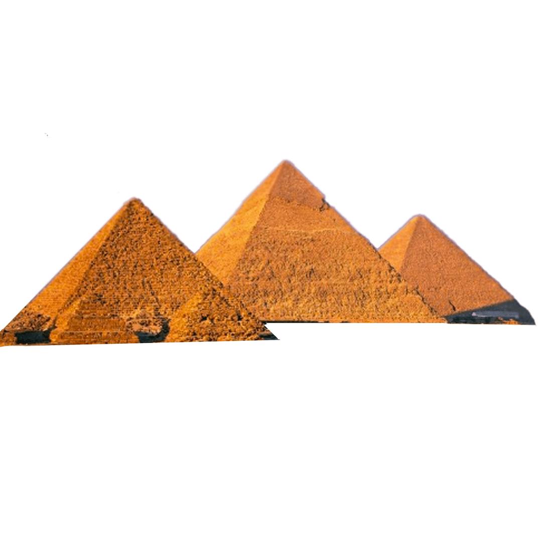 Pyramids 3 Egypt png transparent