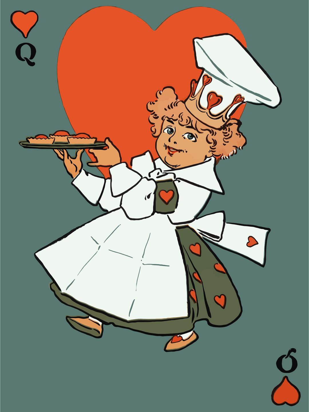 Queen Of Hearts Mother Goose png transparent