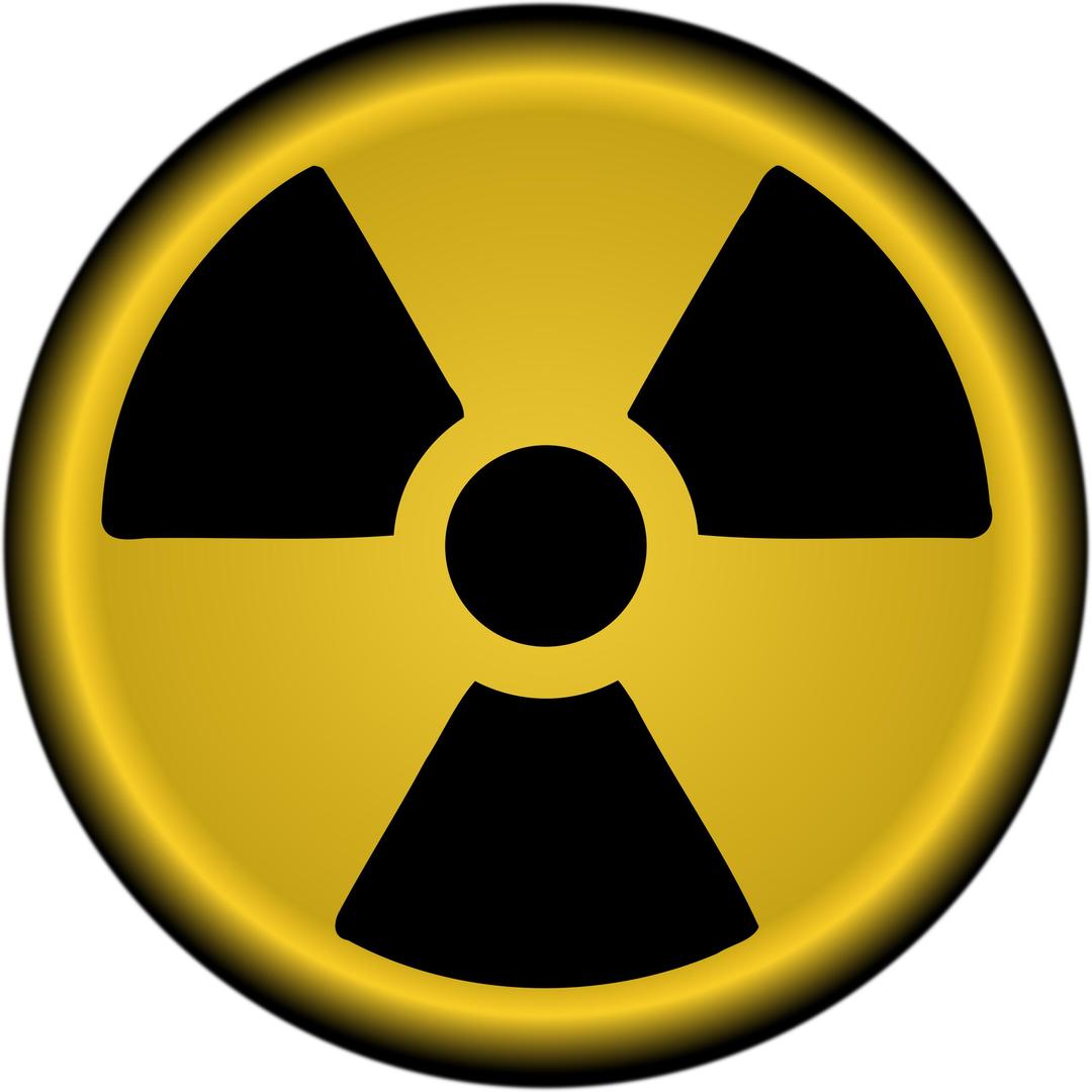 Radiation symbol nuclear png transparent