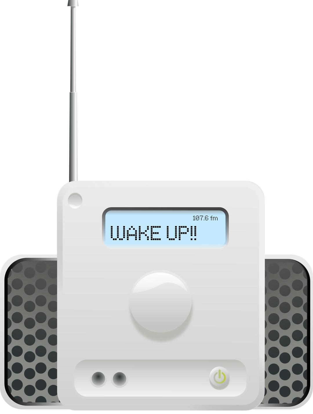 radio: Wake Up!! png transparent