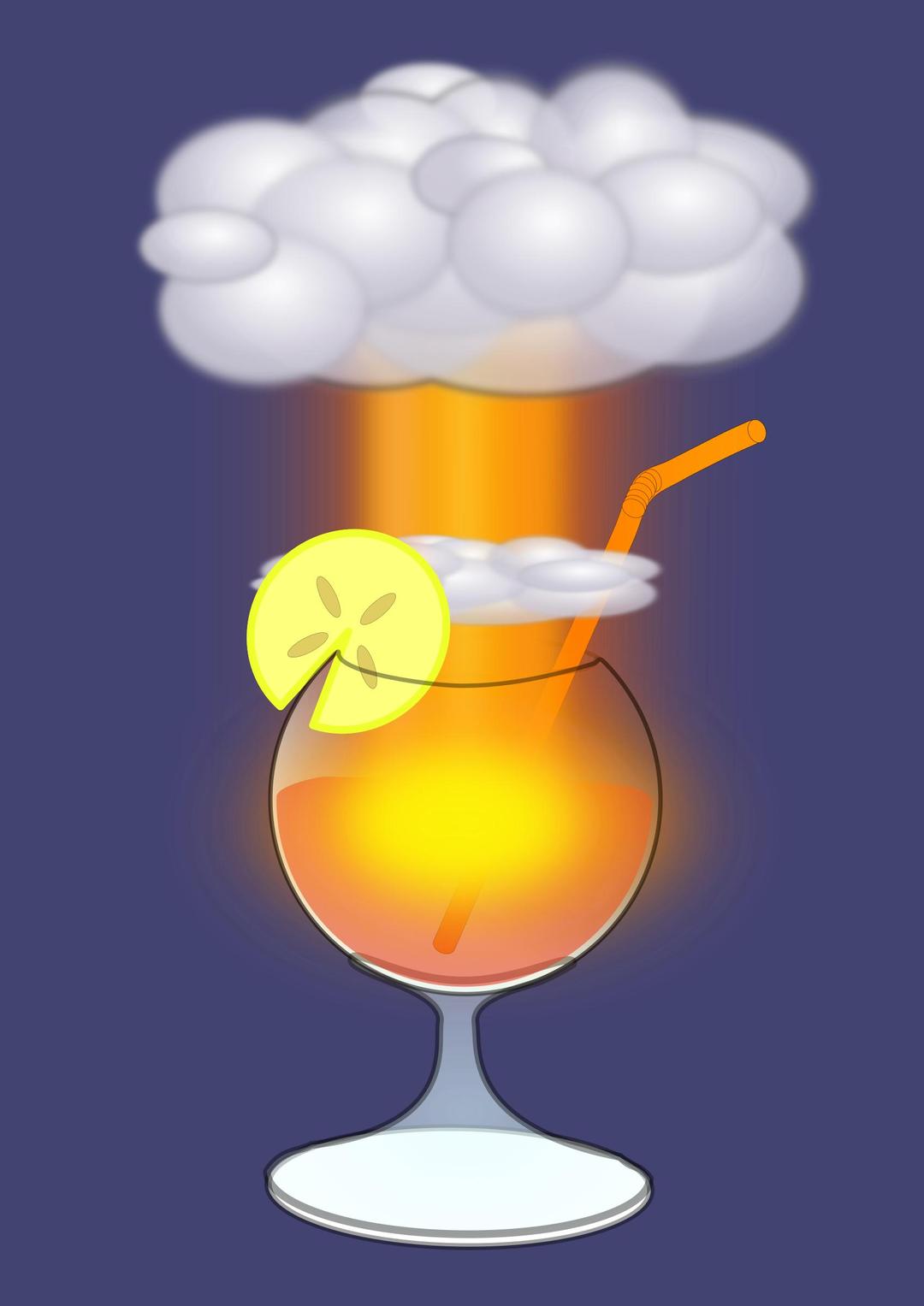Radioactive cocktail png transparent