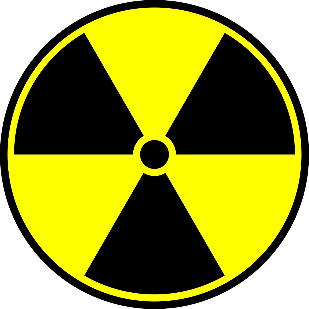Radioactive symbol png transparent