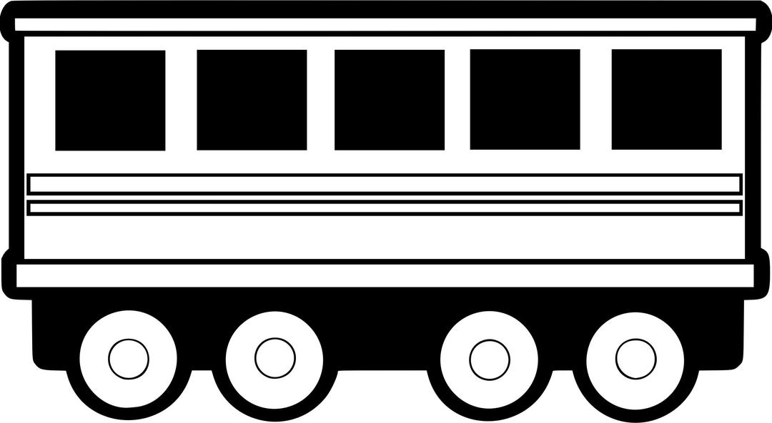 Railway carriage png transparent