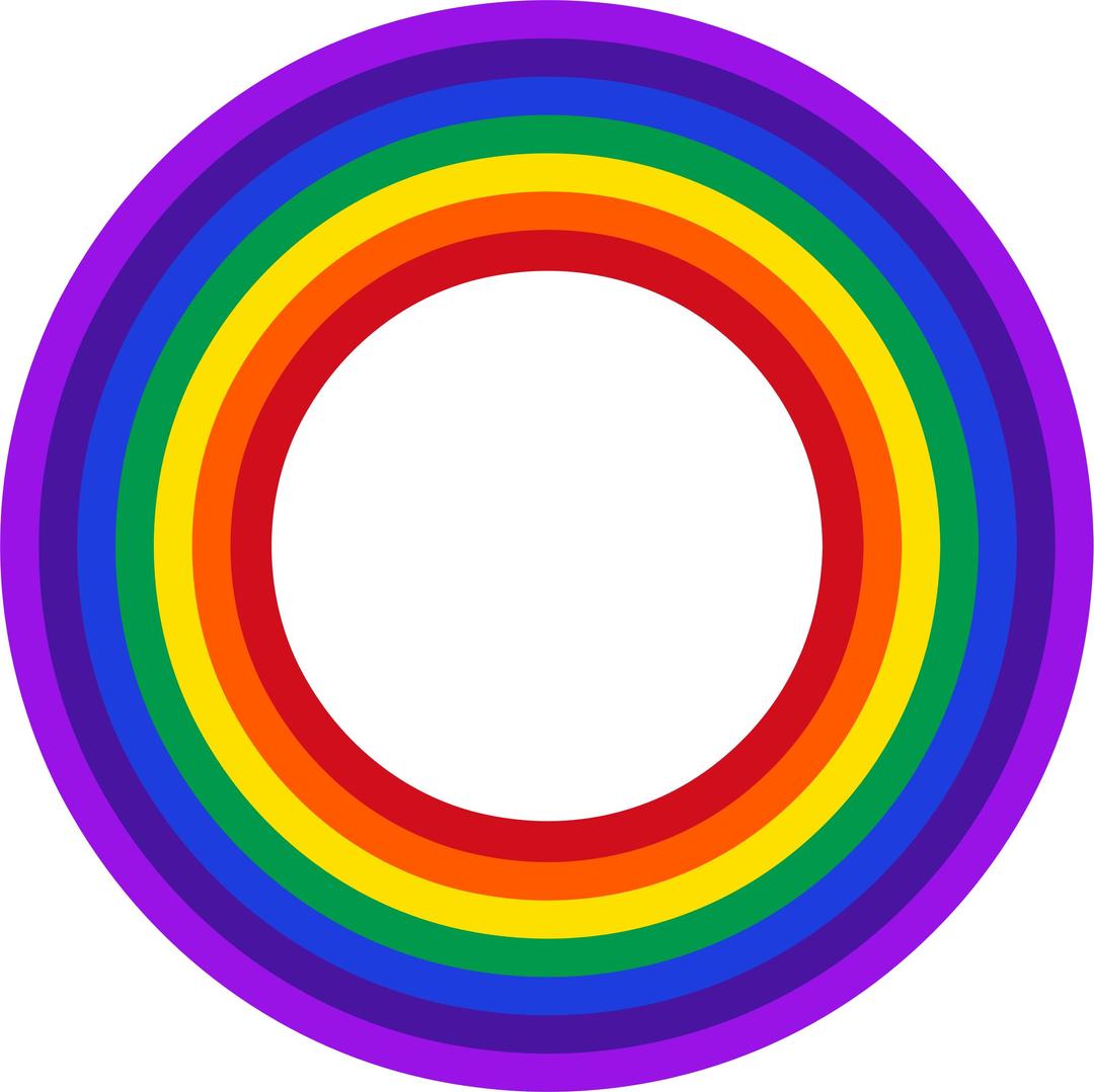 Rainbow Circle Mark II png transparent