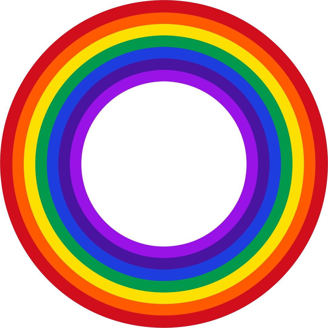 Rainbow Circle Mark II 2 png transparent