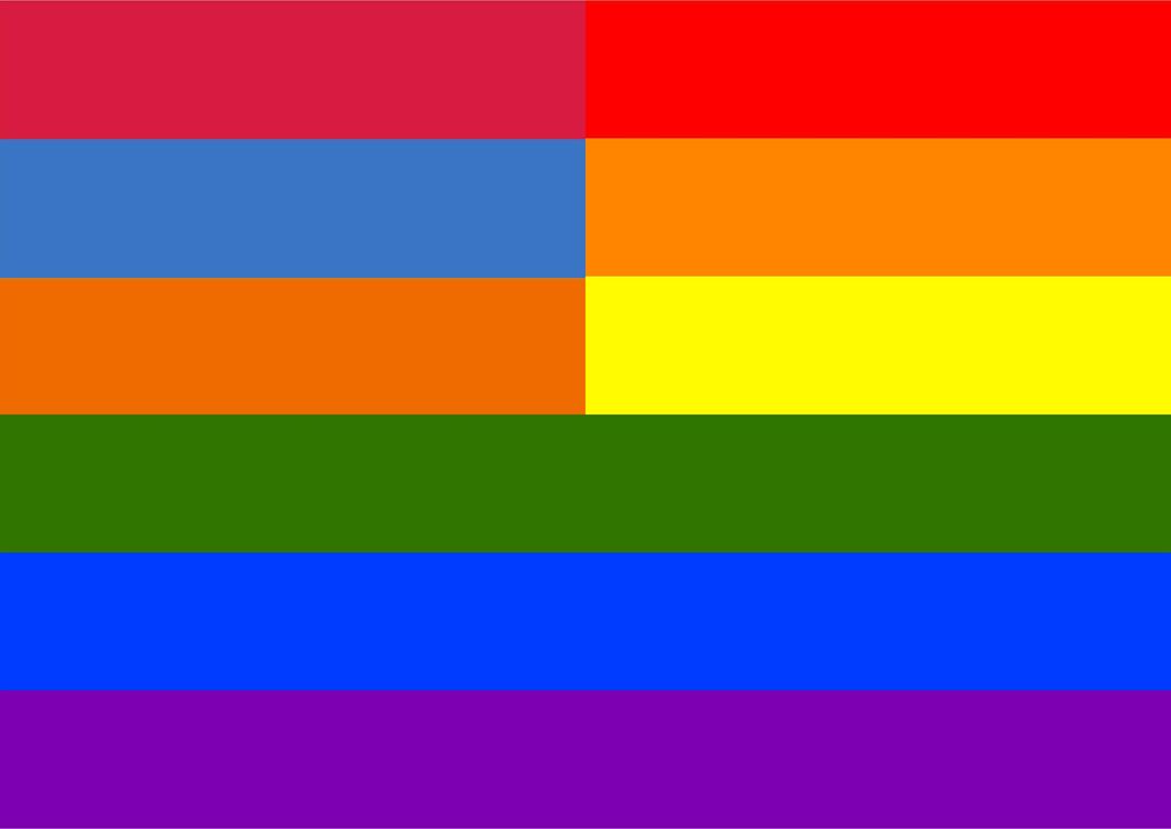 Rainbow Flag Armenia png transparent
