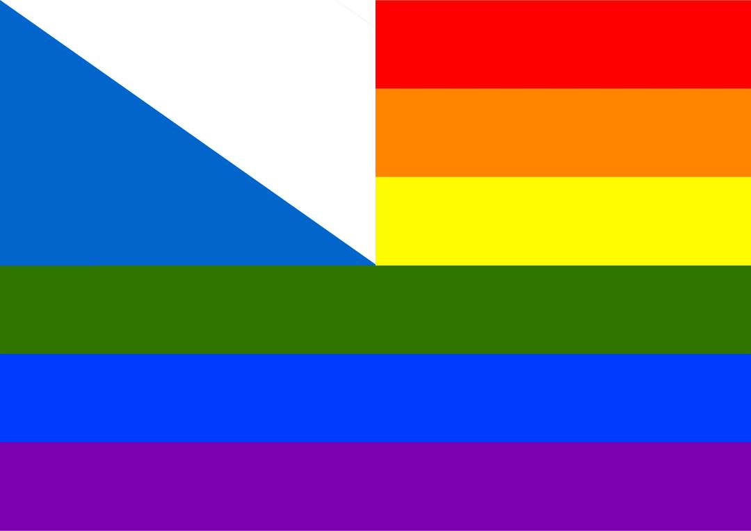 Rainbow Flag Zurich png transparent