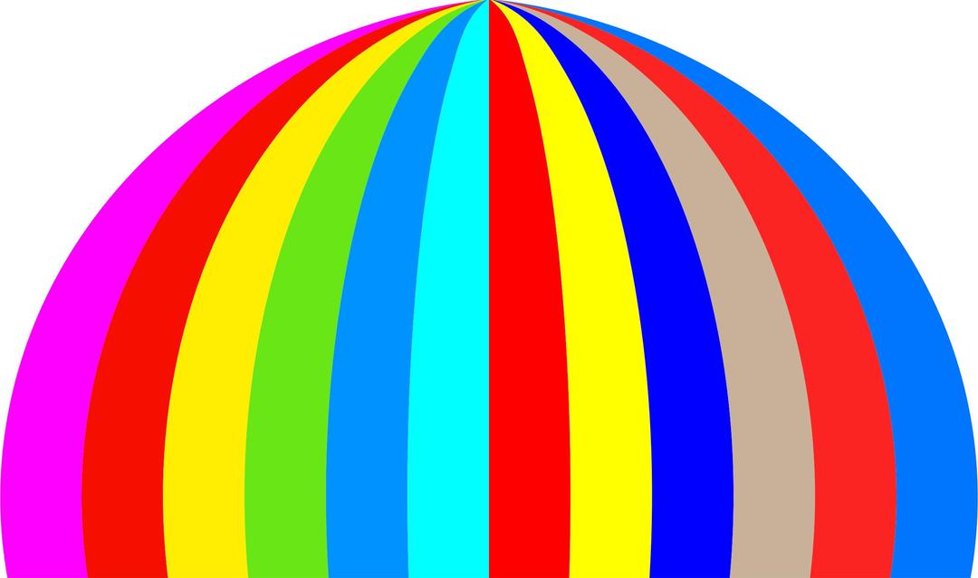 Rainbow Half Dome png transparent