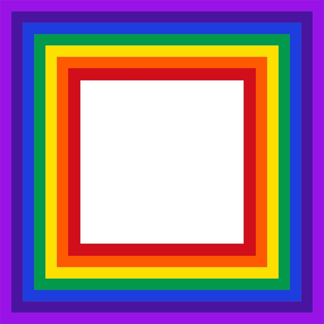 Rainbow Square Mark II png transparent