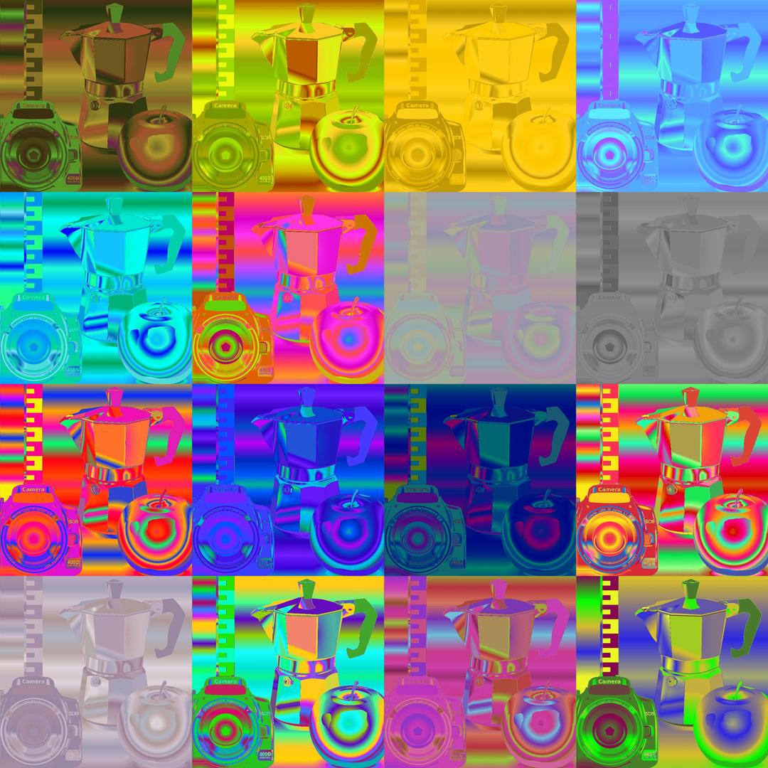 random generated colour map filter pack png transparent