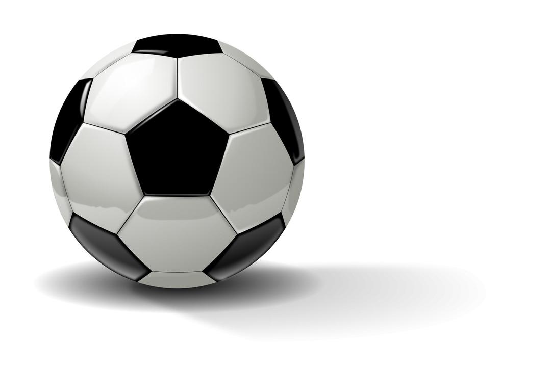 Real Soccer ball png transparent