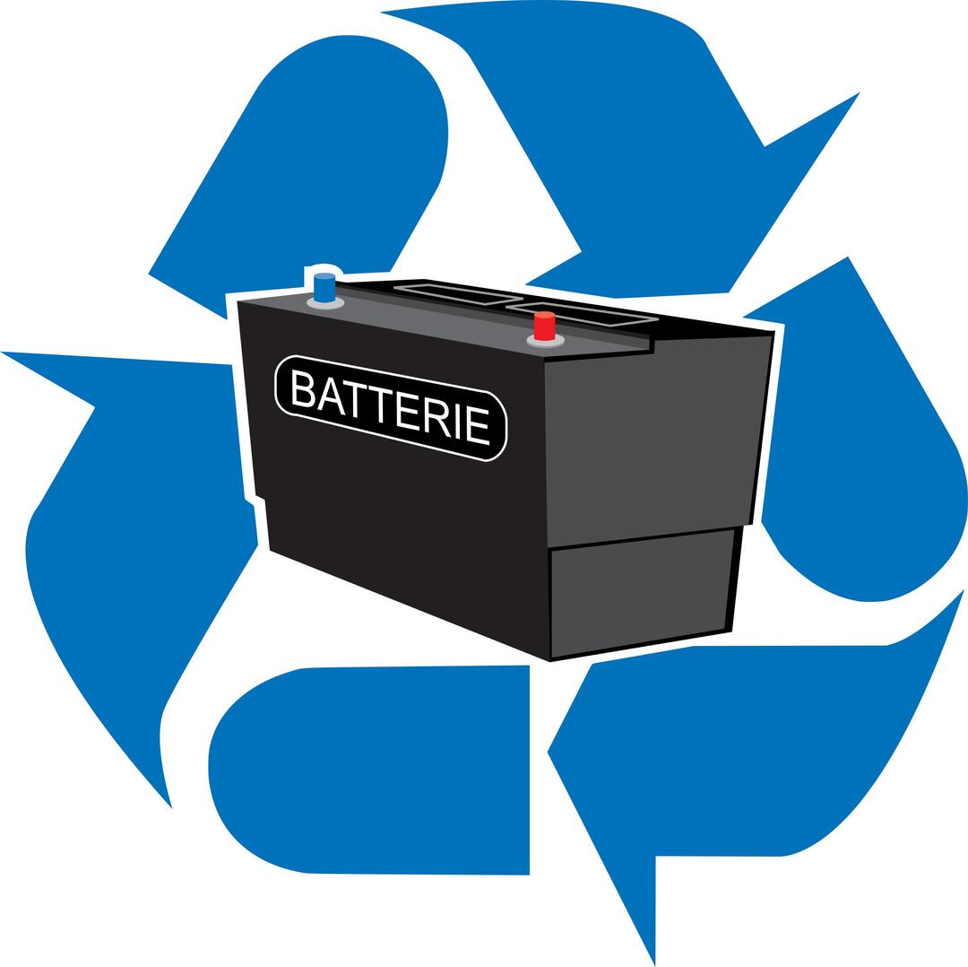 recyclage batterie png transparent