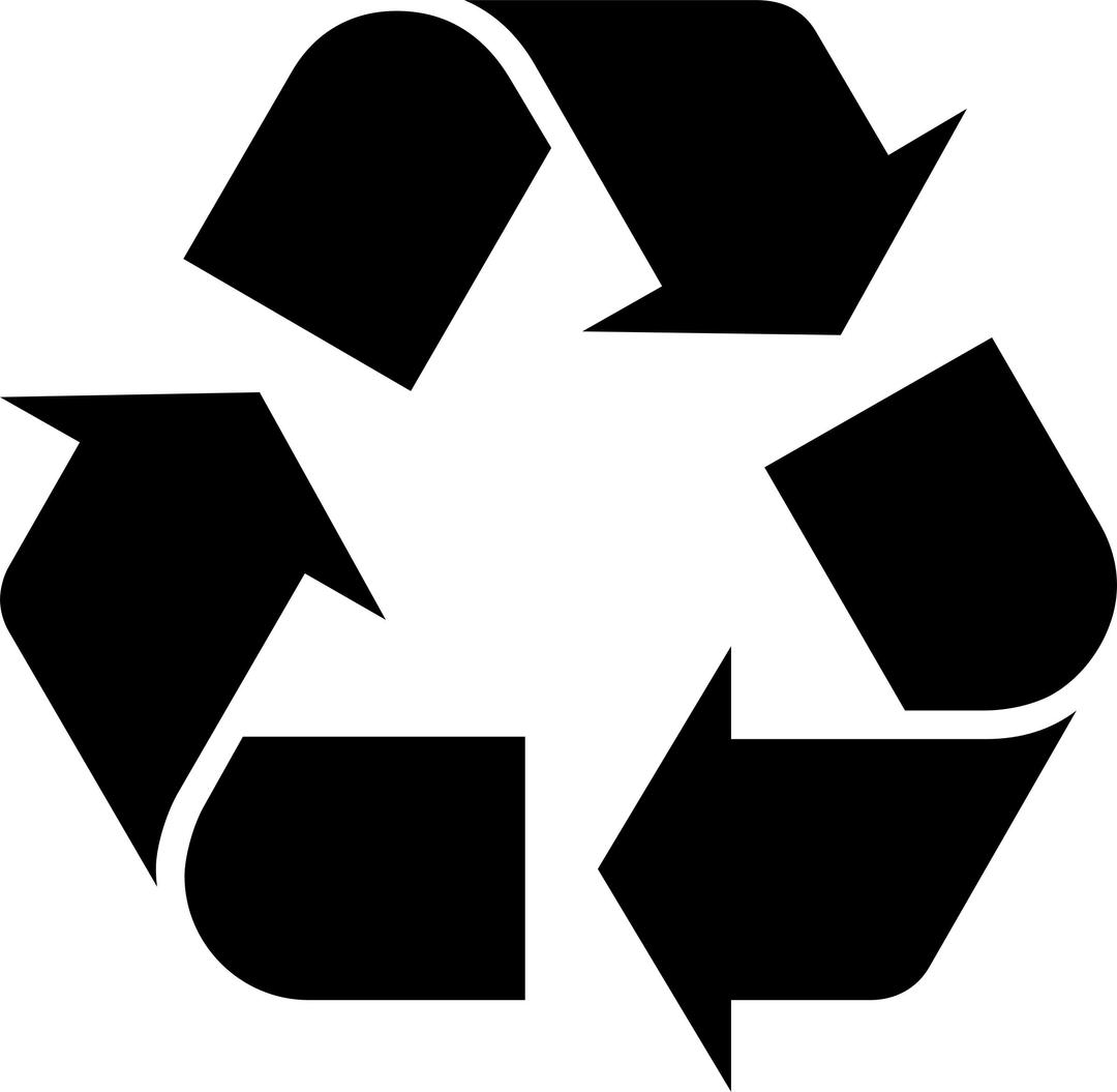 Recycle Symbol png transparent