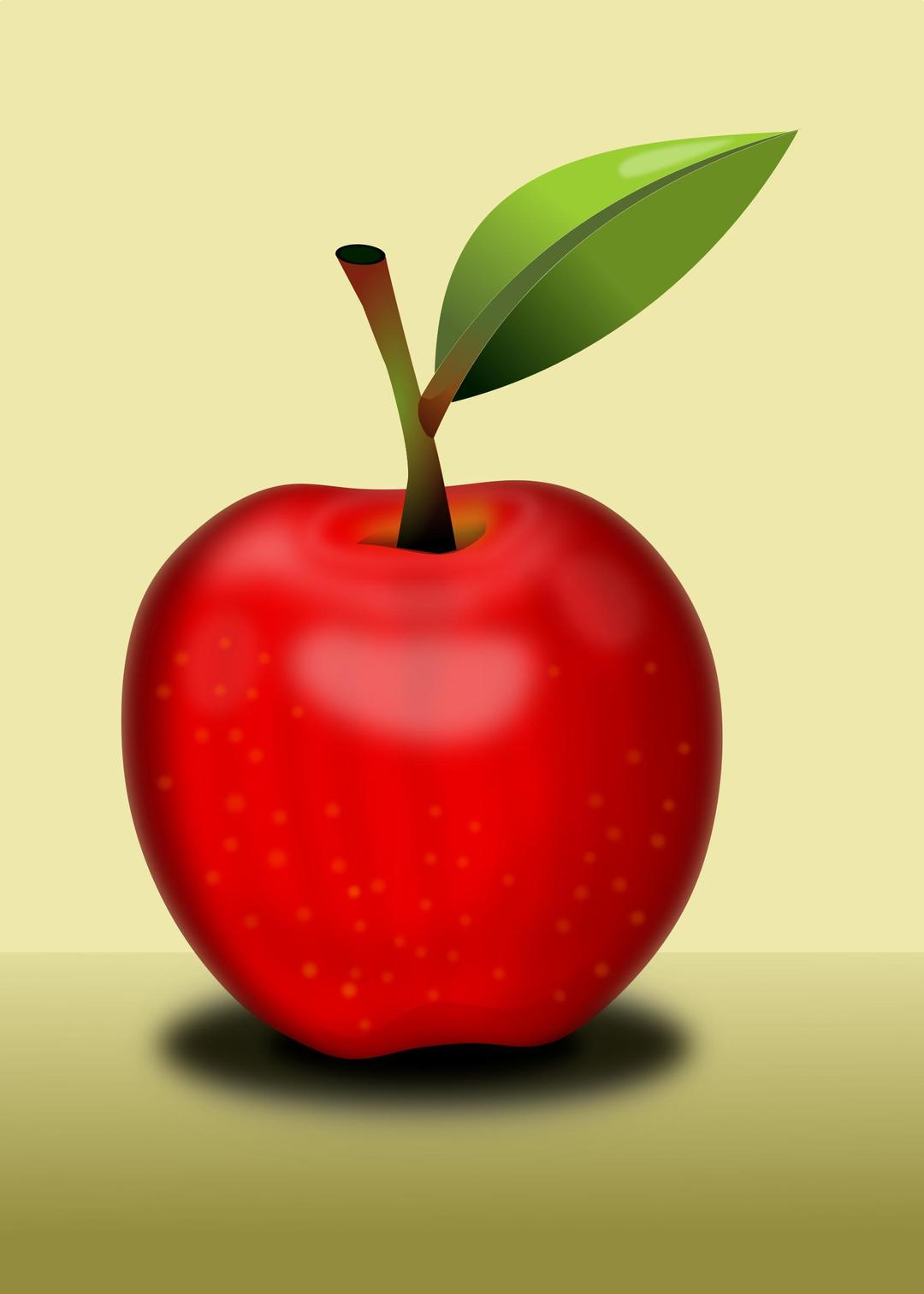 Red apple remix (smaller version of Red apple) png transparent