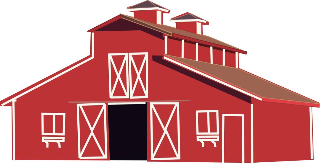 Red Barn png transparent