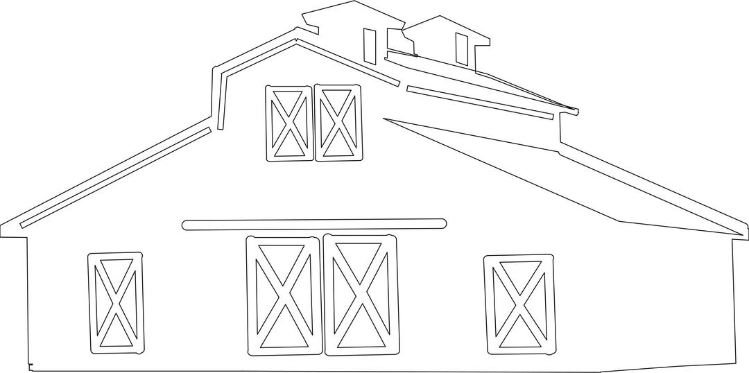 Red Barn Remix png transparent