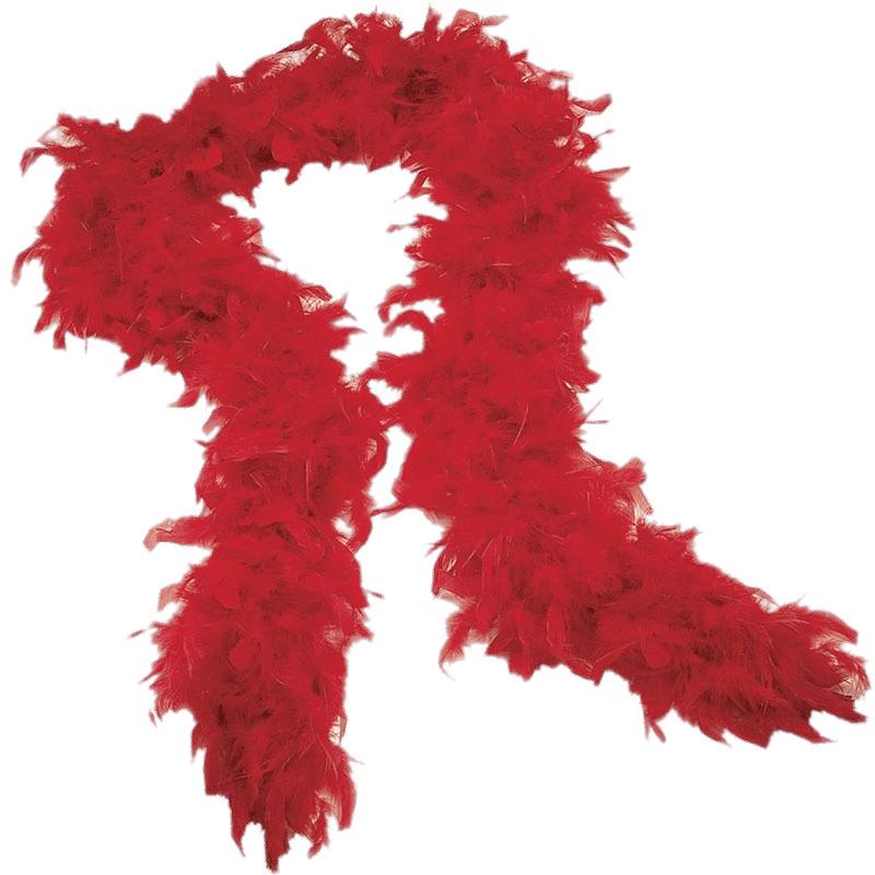 Red Boa Scarf png transparent