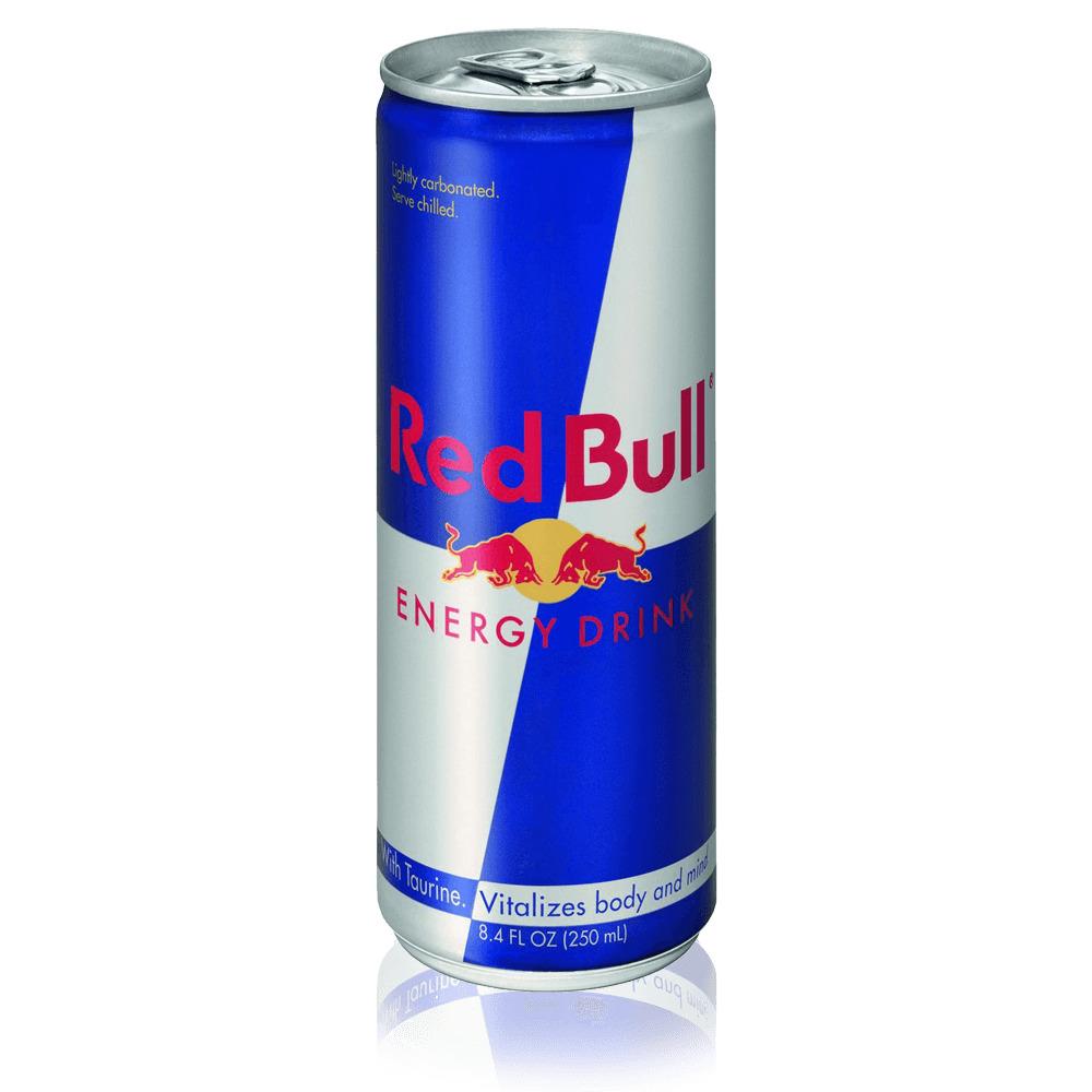 Red Bull Can png transparent