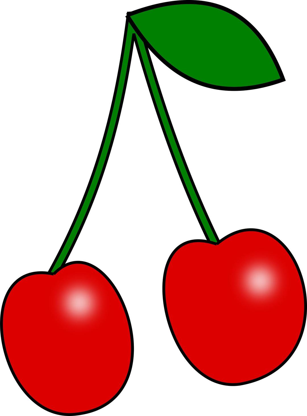 Red cherry png transparent