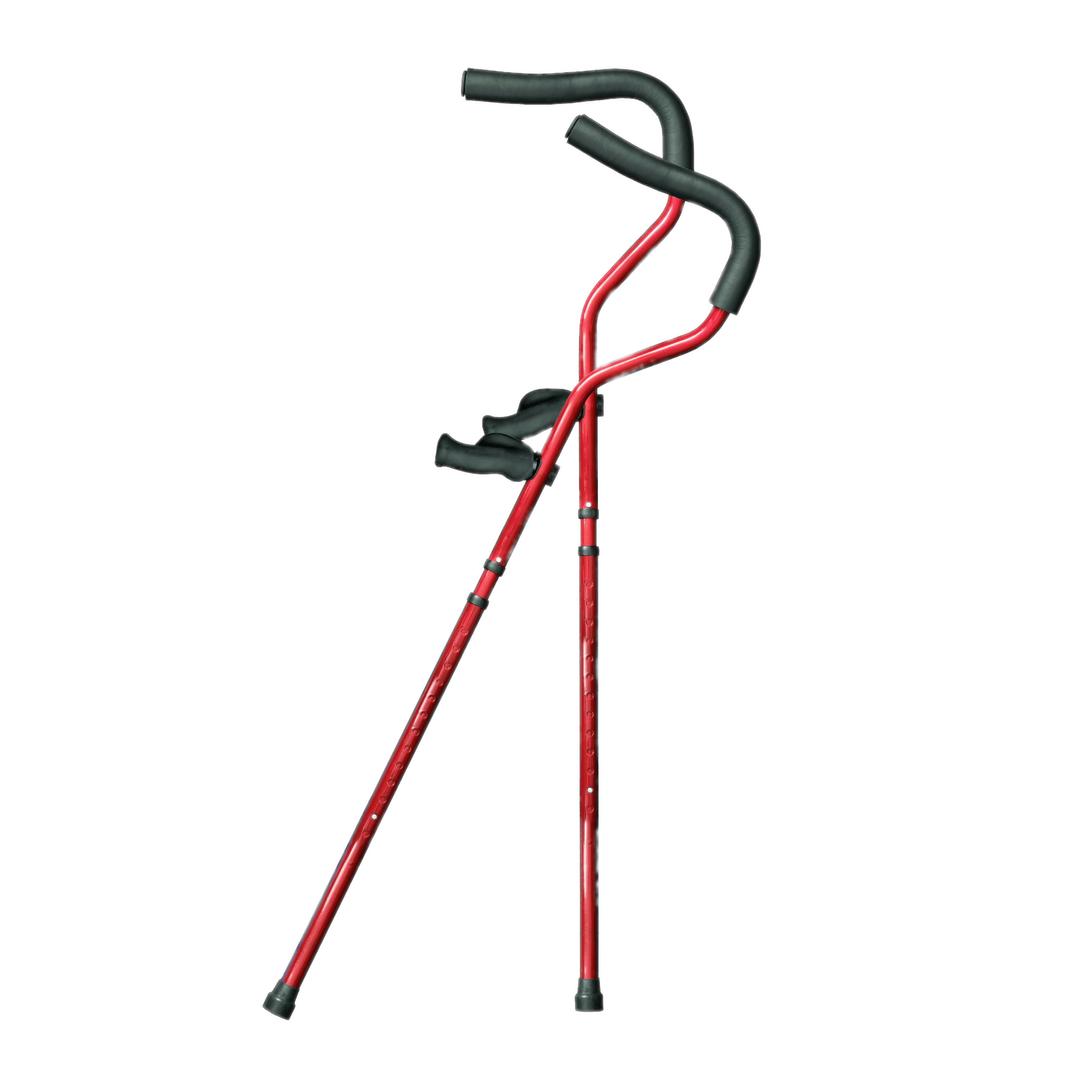 Red Crutches png transparent