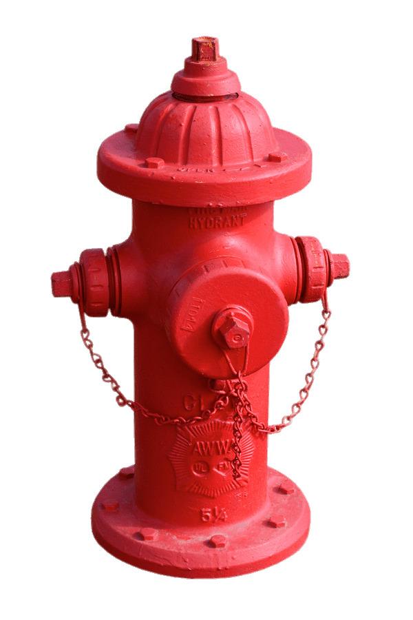 Red Fire Hydrant png transparent