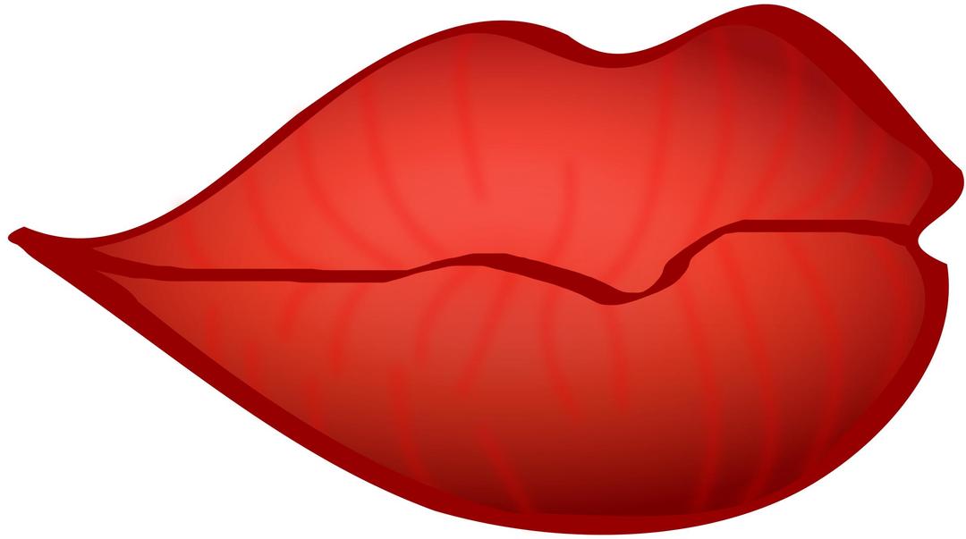 Red Lips png transparent