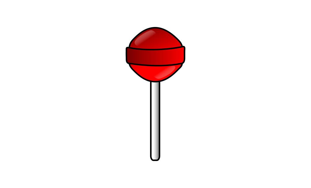 Red lollipop png transparent