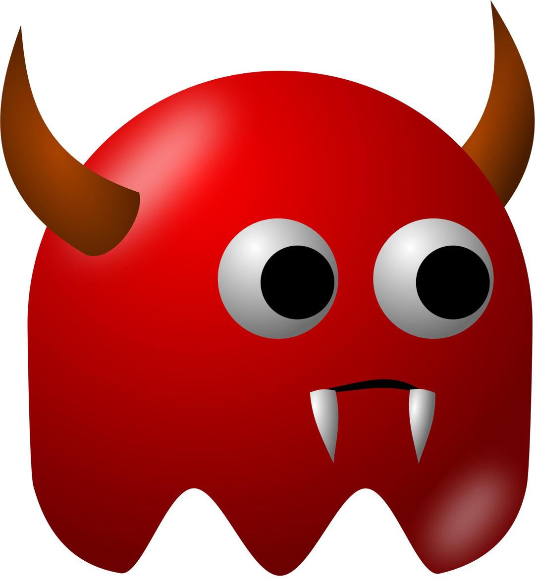 Red Monster ns png transparent