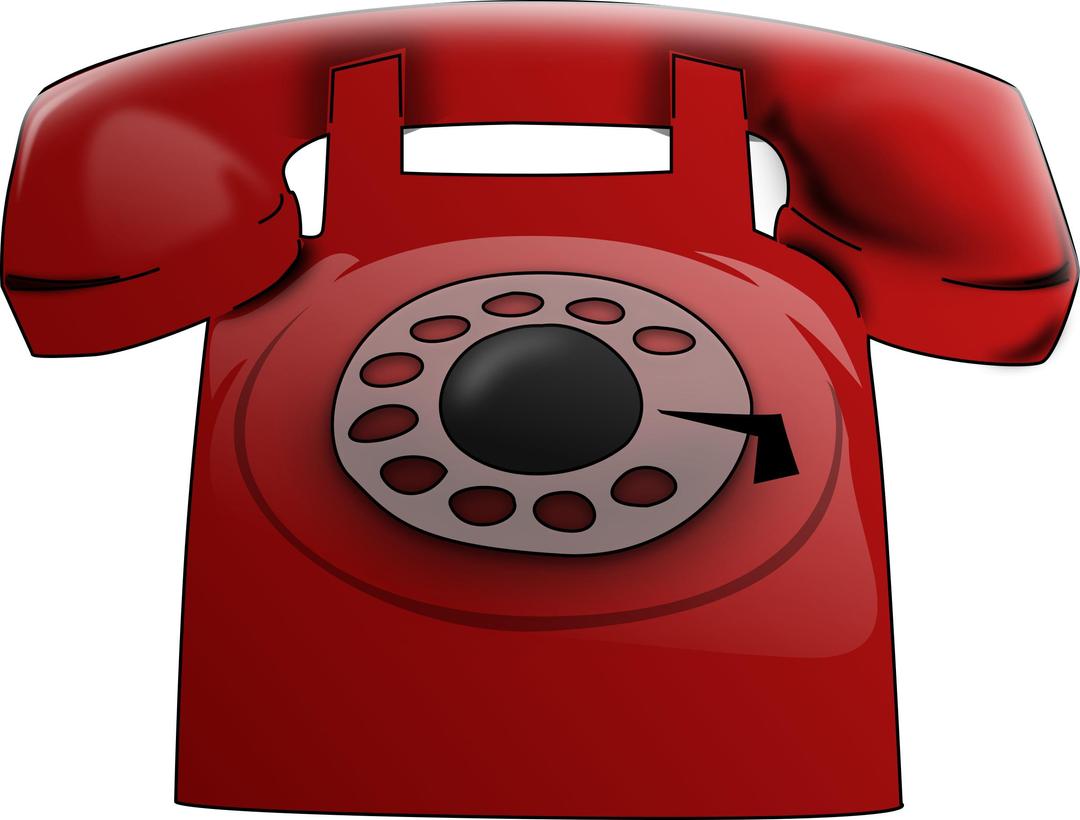 Red Phone png transparent