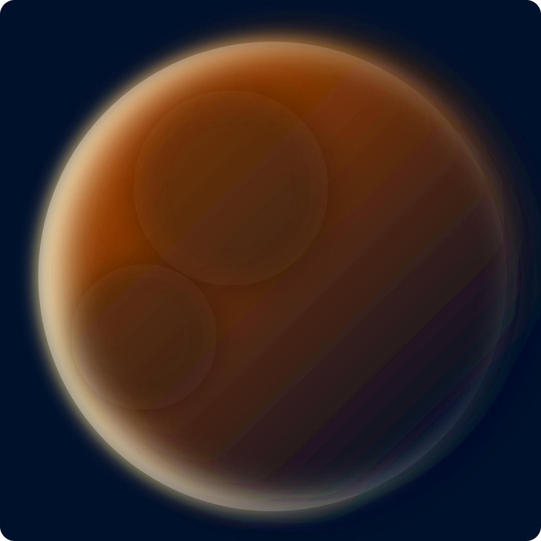 Red planet png transparent