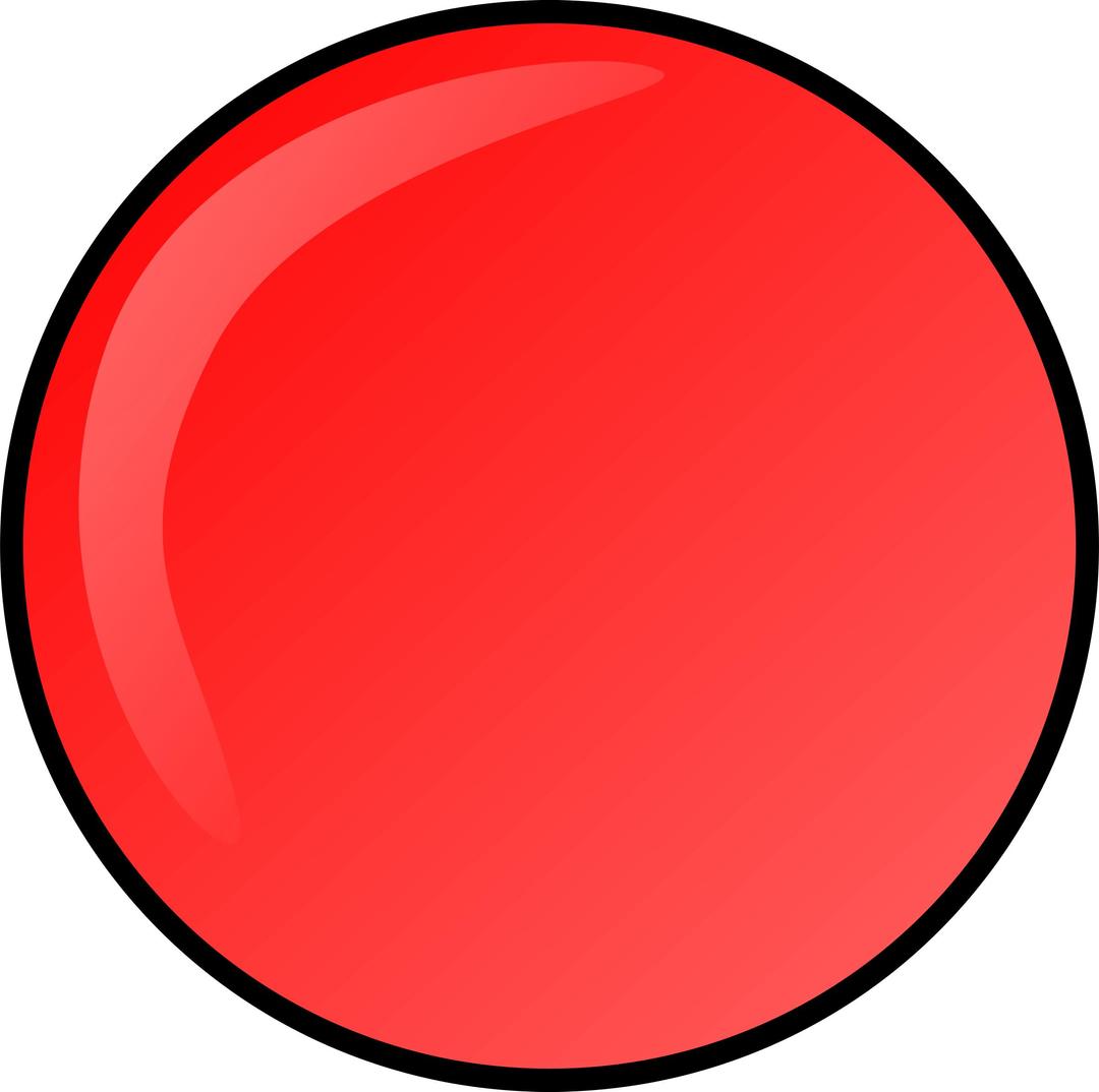 red round button png transparent