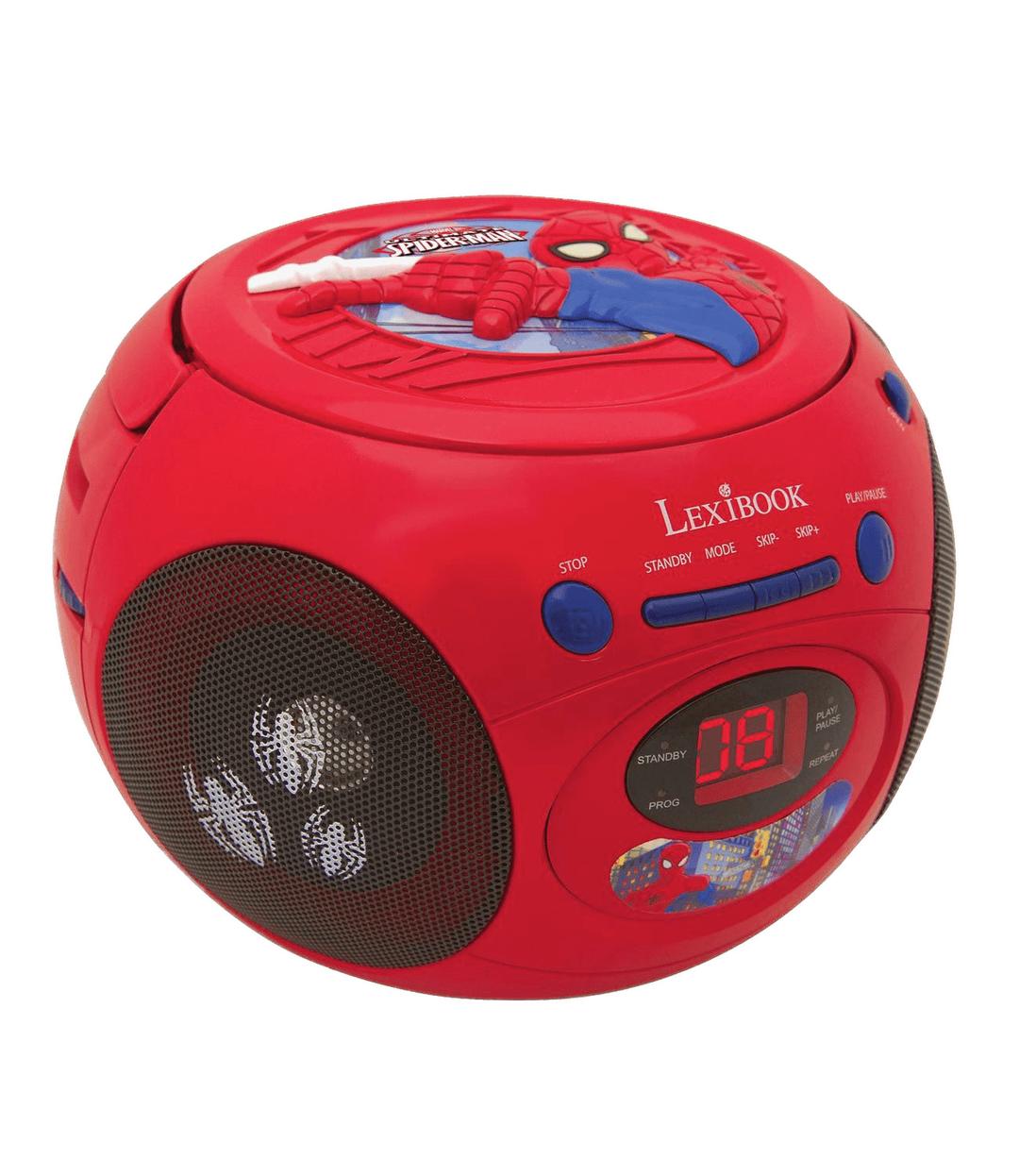 Red Spider Man Mini Boombox png transparent