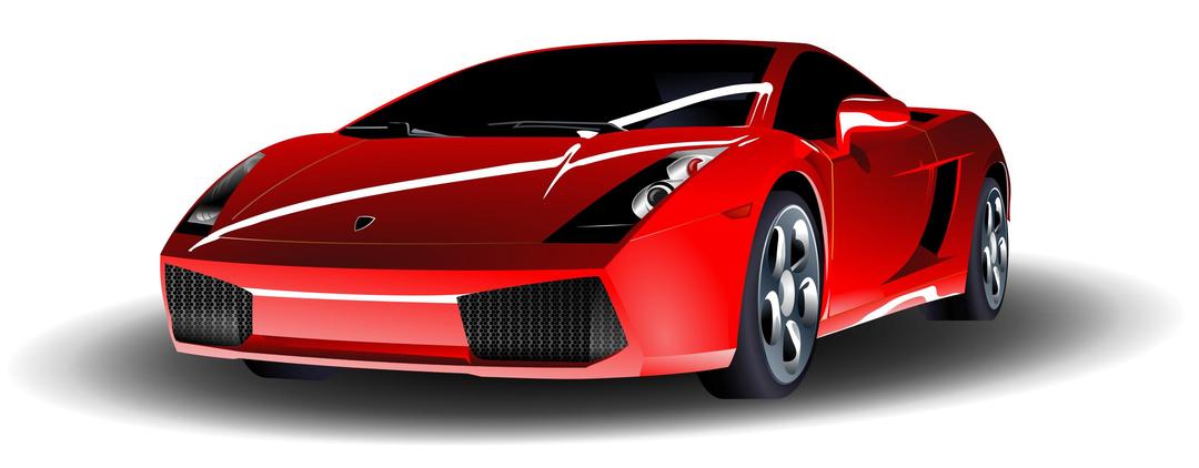 red sports car png transparent